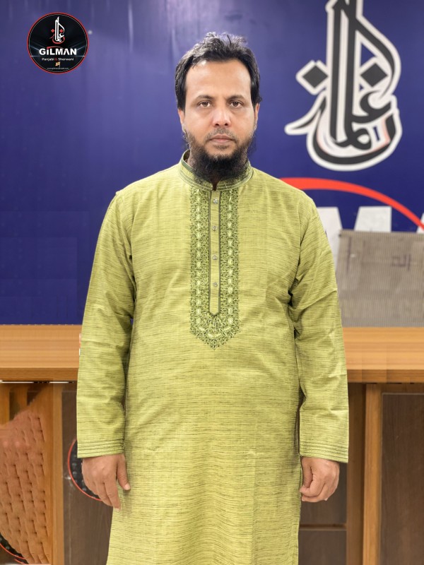 Man Brand New Gilman Cotton Panjabi